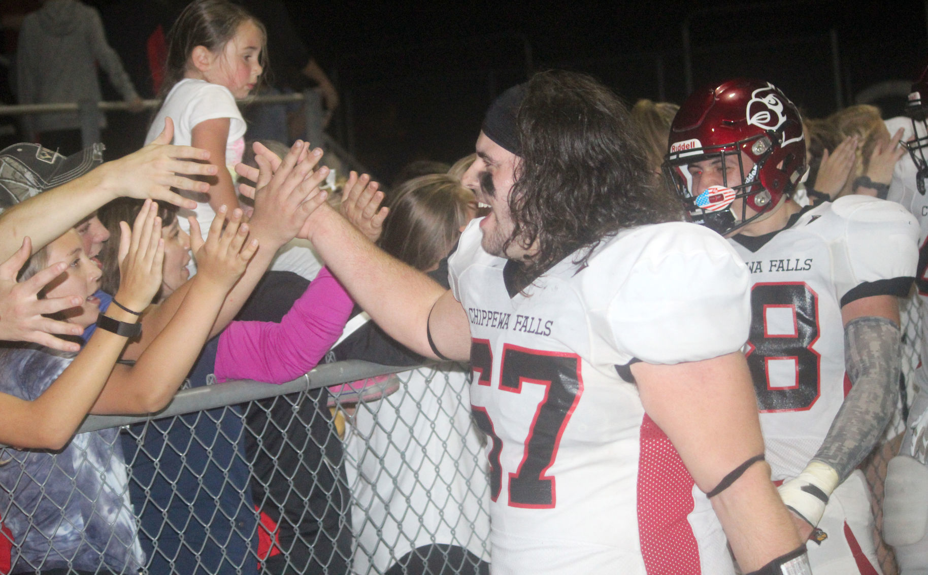 Chi-Hi football at Eau Claire Memorial 9-14-18